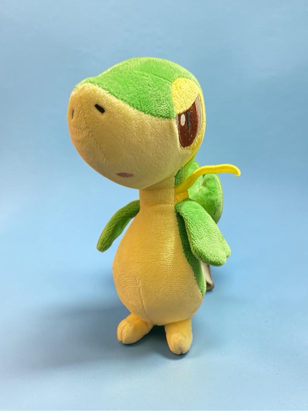 Pokemon Snivy Plush Toy - Green & Yellow Pocket Monster